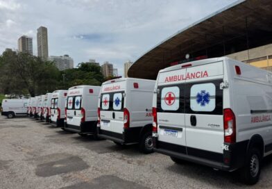 VALPARAÍSO DE GOIÁS RECEBE NOVAS AMBULÂNCIAS E VEÍCULOS PARA A SAÚDE